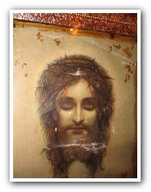 Икона Исуса в терновом венце